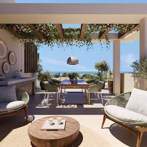 Luxury 3 Bedroom Semi Penthouse with Private Rooftop Pool on Marbella's Golden Mile