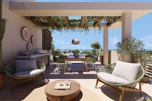 Luxury 3 Bedroom Semi Penthouse with Private Rooftop Pool on Marbella's Golden Mile