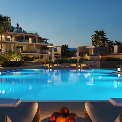 New Luxury Semi Penthouse with Private Rooftop Pool on Marbella's Golden Mile