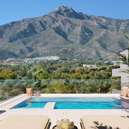 New Luxury Semi Penthouse with Private Rooftop Pool on Marbella's Golden Mile