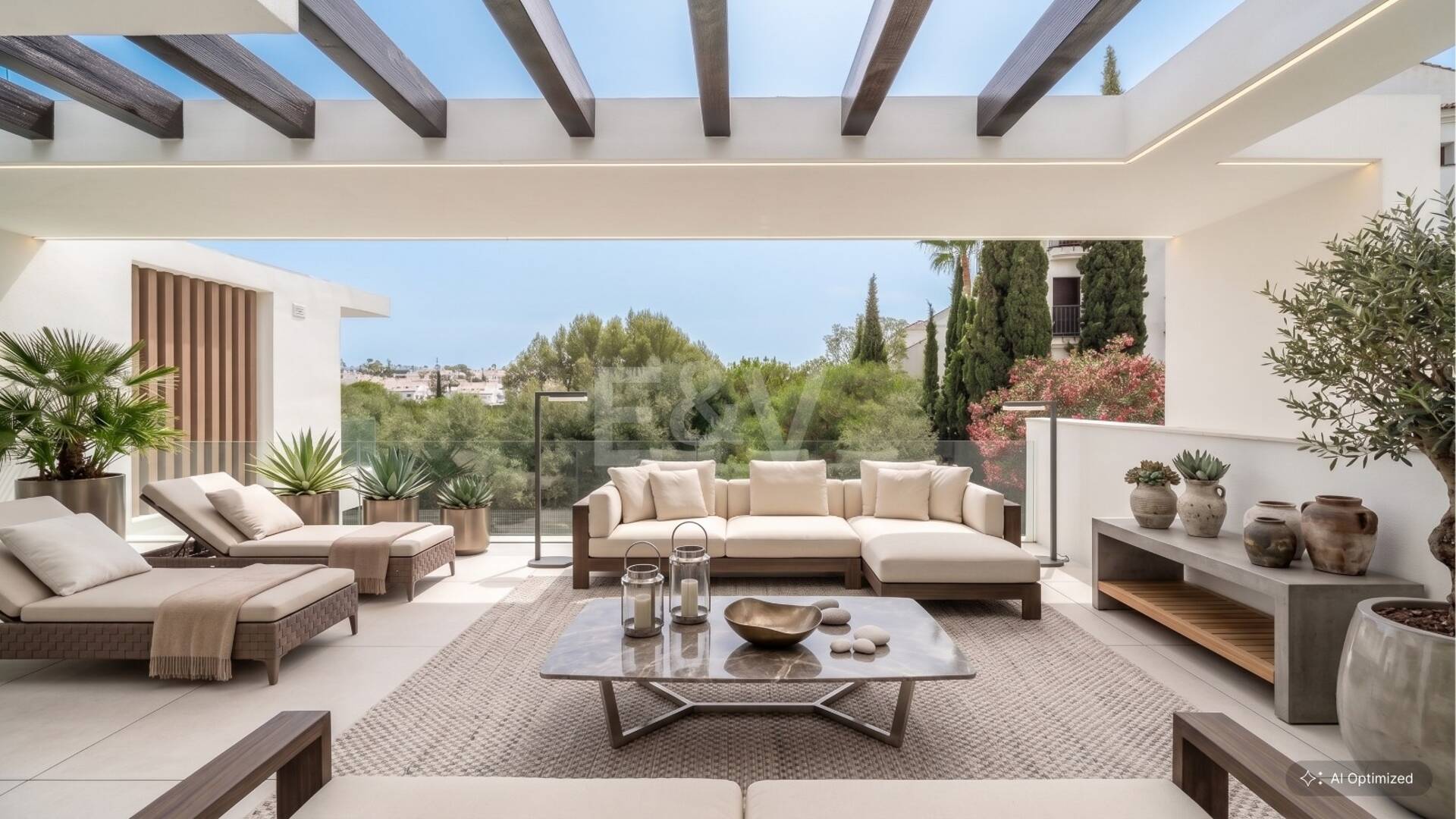 New Luxury Semi Penthouse with Private Rooftop Pool on Marbella's Golden Mile