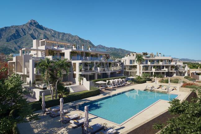 Luxury 3 Bedroom Semi Penthouse with Private Rooftop Pool on Marbella's Golden Mile