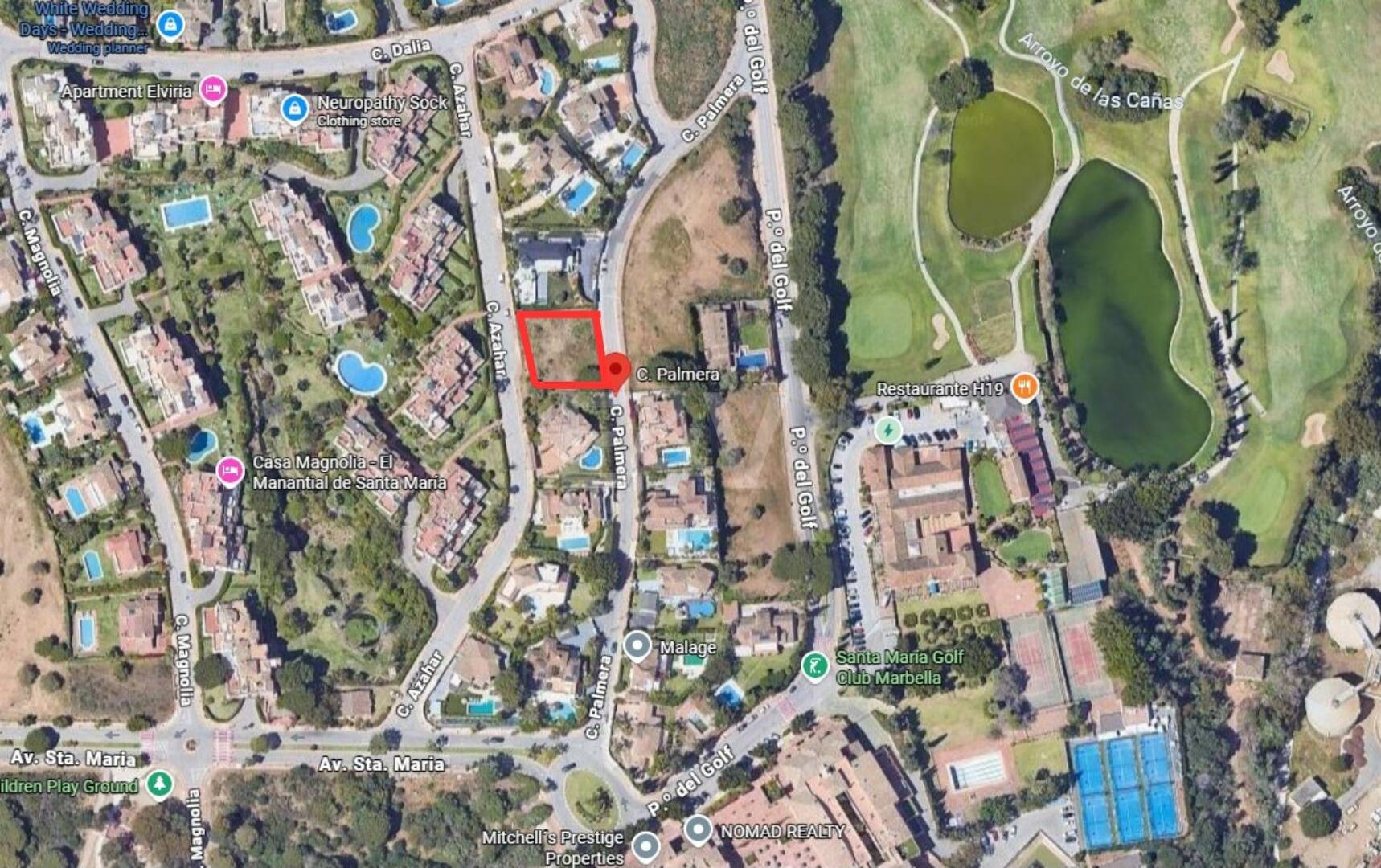 Tomt till salu i Elviria, Marbella Öst