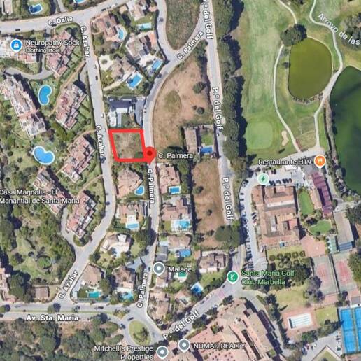 Tomt till salu i Elviria, Marbella Öst