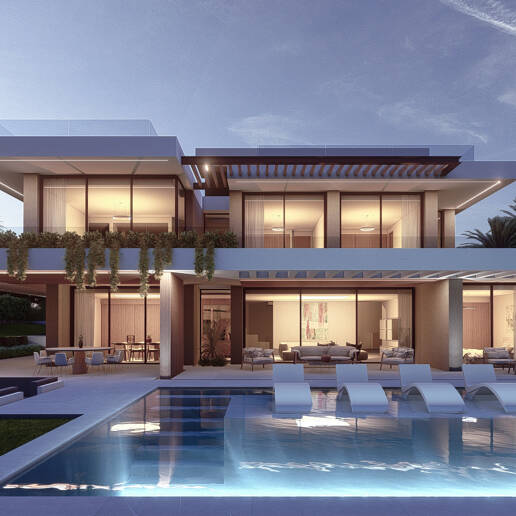 Exclusiva parcela con vistas al mar con licencia de construcción