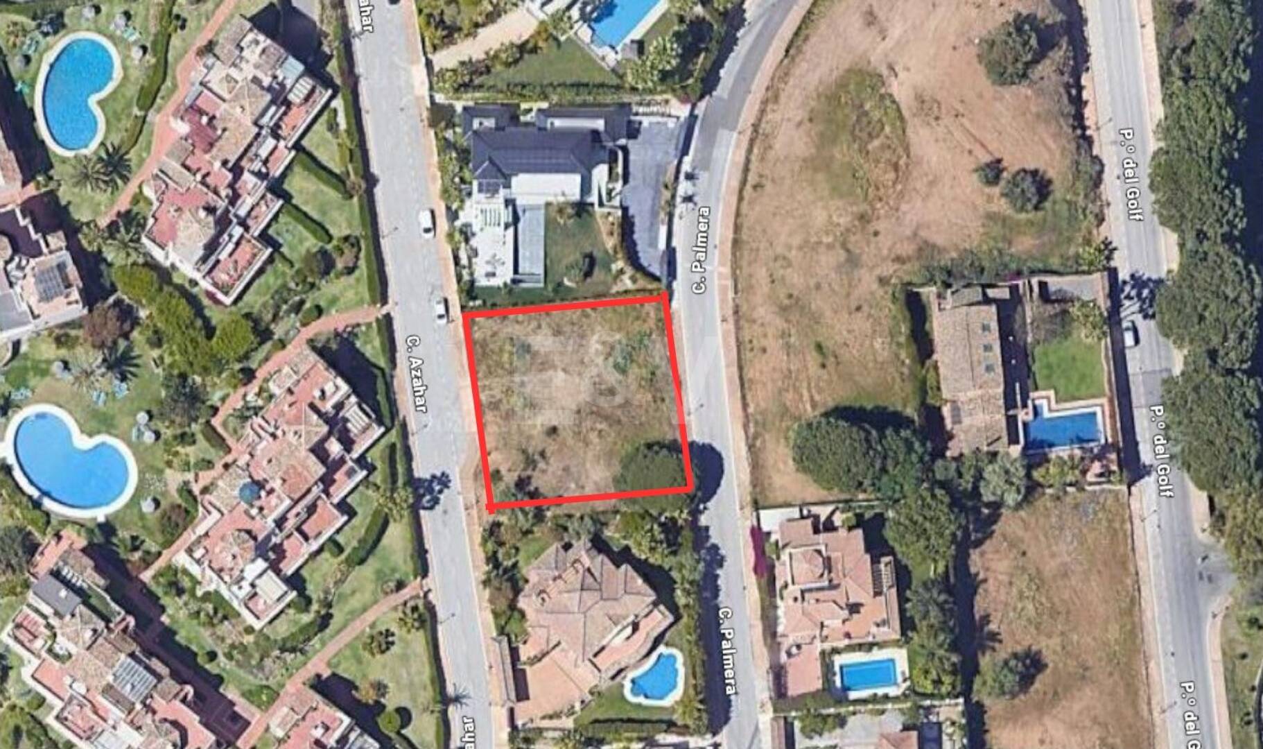 Tomt till salu i Elviria, Marbella Öst