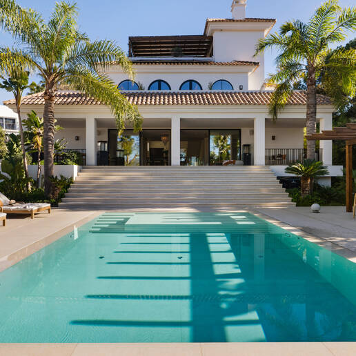 Villa de golf en première ligne avec des équipements de l'État de l'Art