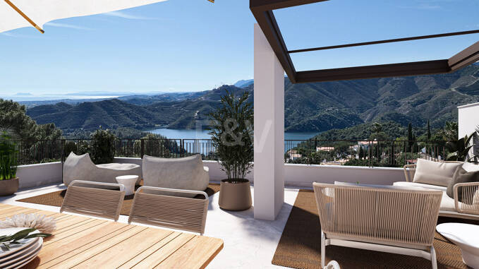 Penthouse exclusif de 3 chambres avec toit Solarium
