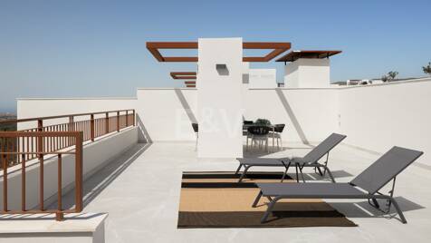 Exklusiv tre sovrum Penthouse med Rooftop Solarium