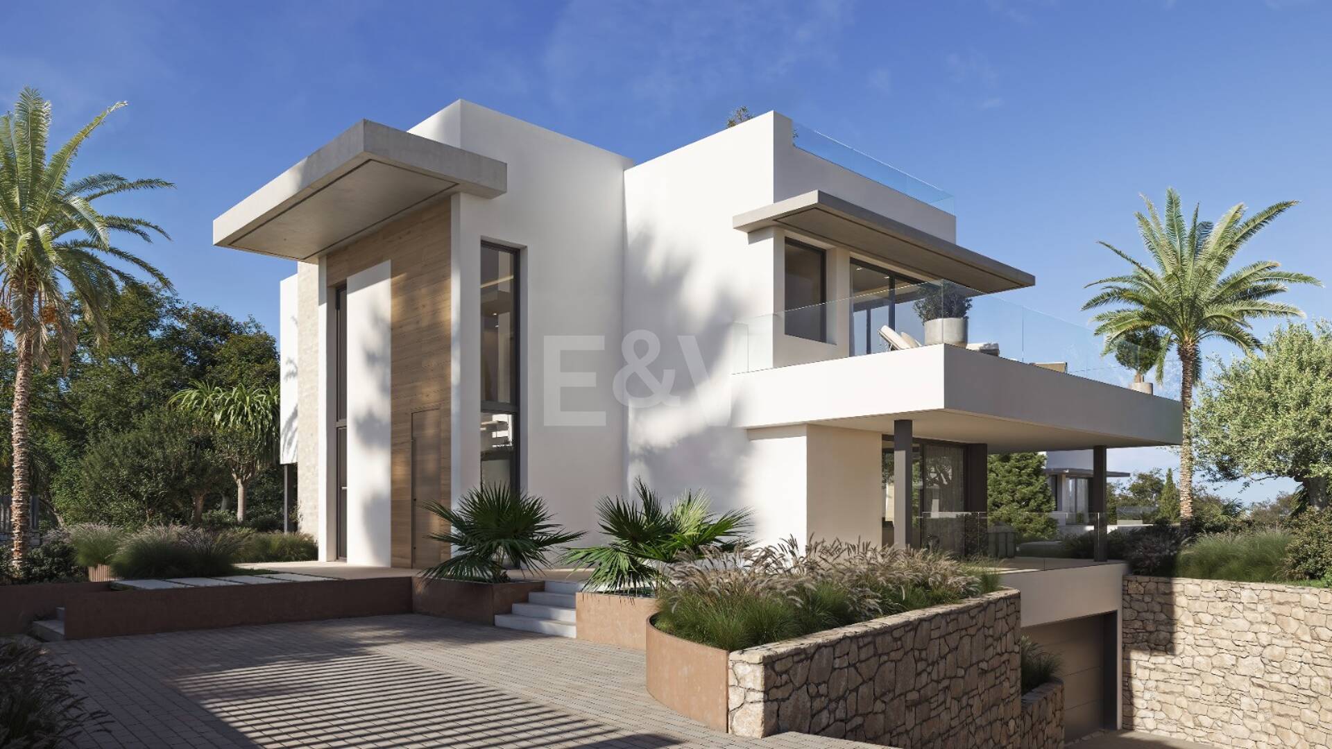 Brand-New Modern Villa with Private Pool and Roof Terrace