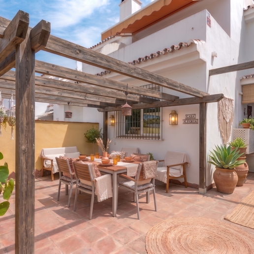 Reihenhaus in Strandnähe in San Pedro Las Petunias