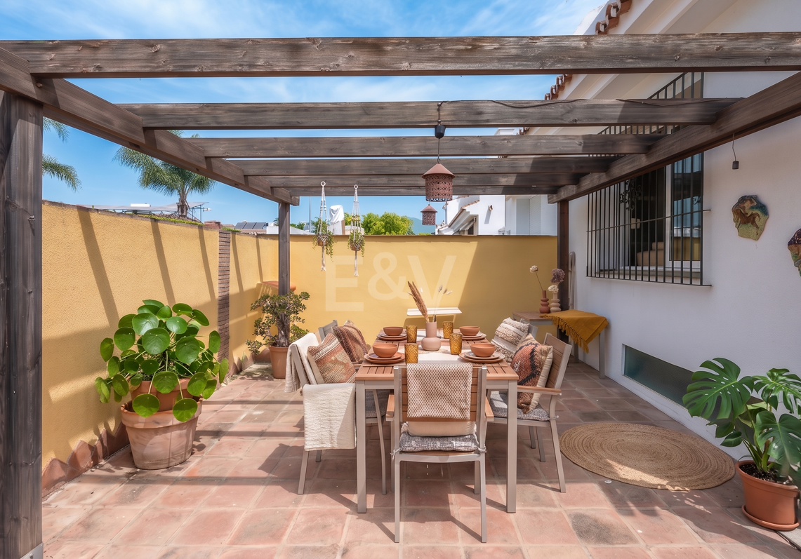 Townhouse i San Pedro Beach i Las Petunias