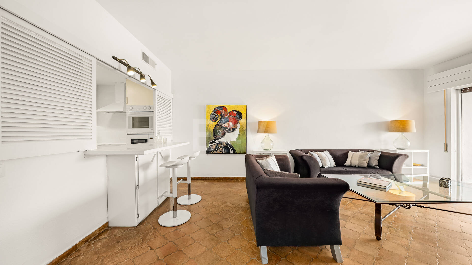 Atemberaubendes Apartment in erster Strandlinie mit Panoramablick auf das Meer in Puerto Banús