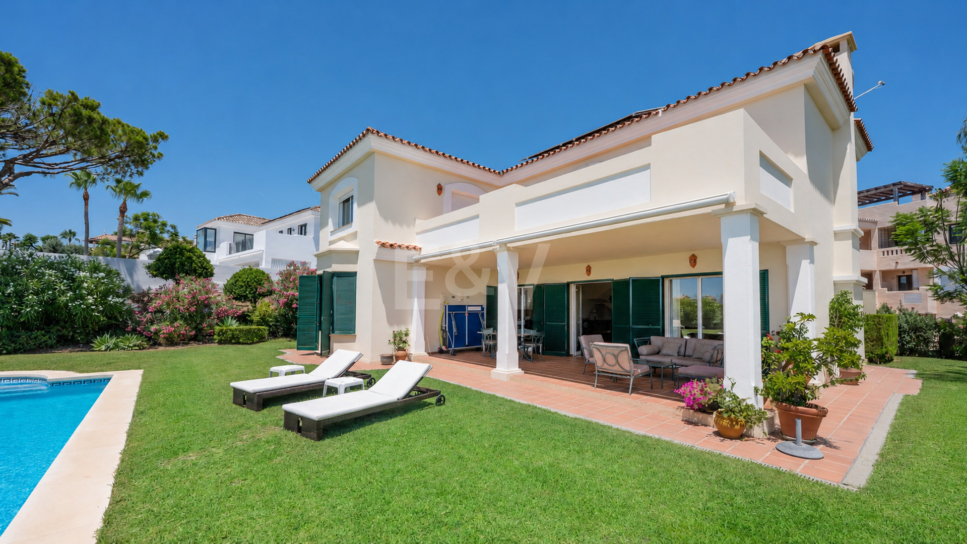 Mediterranean Villa with Sea Views in Elviria-Marbella