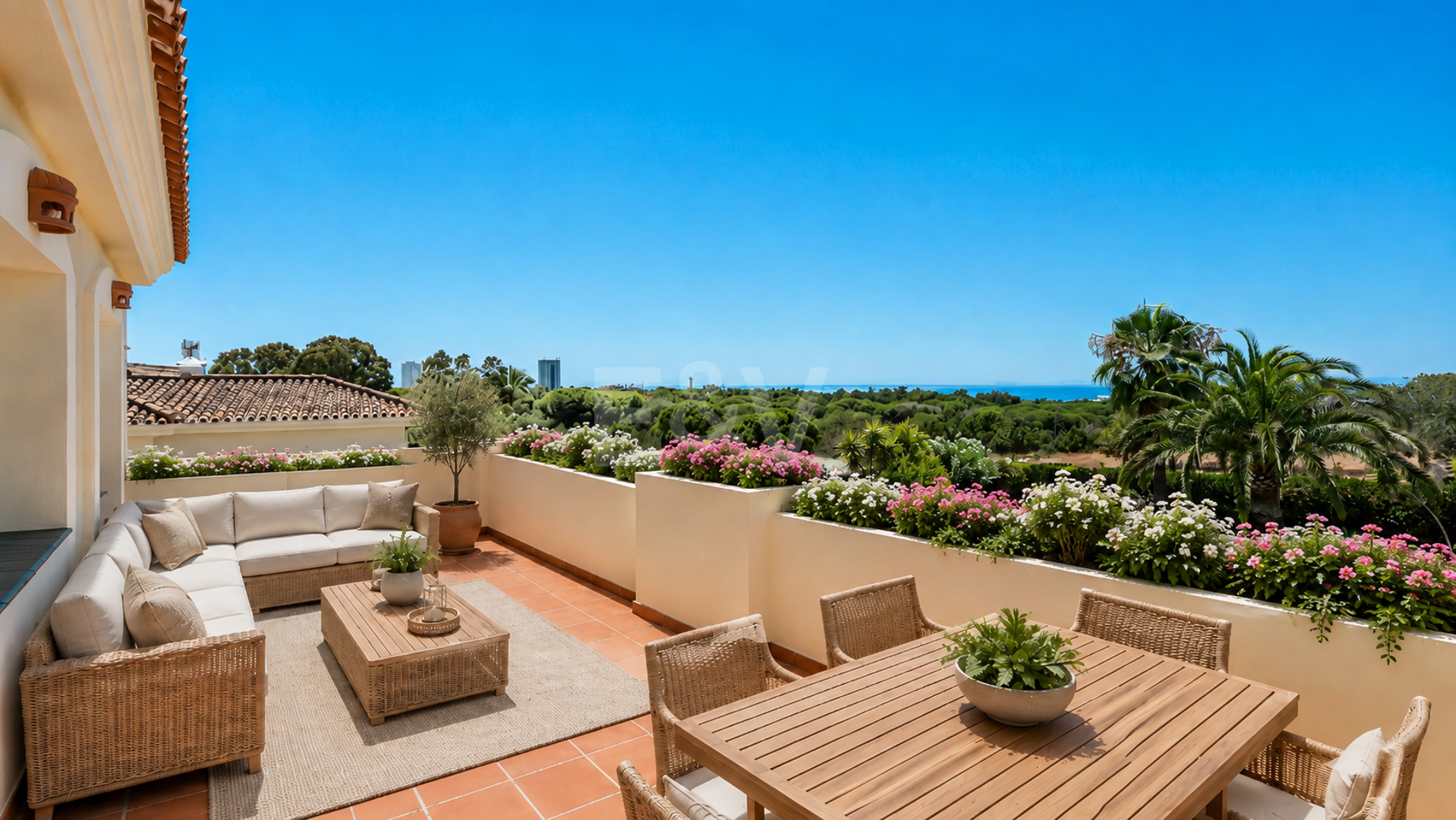 Mediterranean Villa with Sea Views in Elviria-Marbella