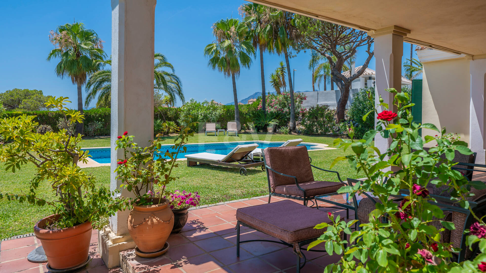 Mediterranean Villa with Sea Views in Elviria-Marbella