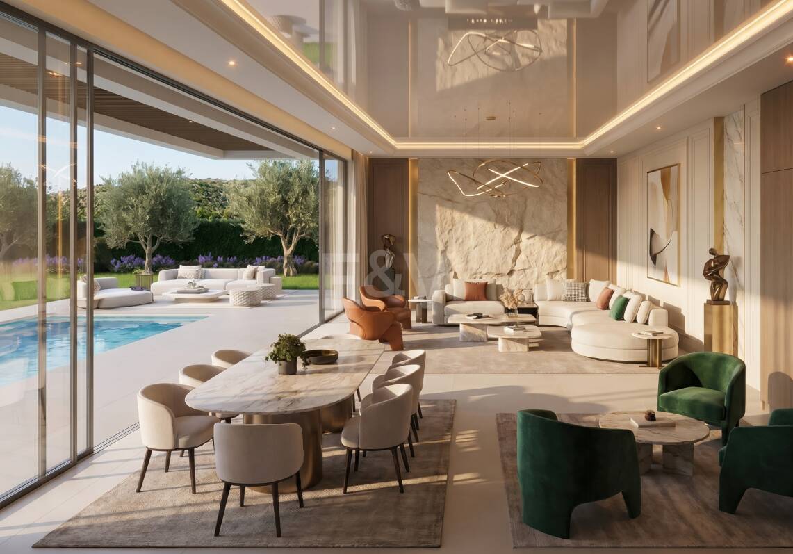 Exceptional Modern Designer Villa in Gated Community