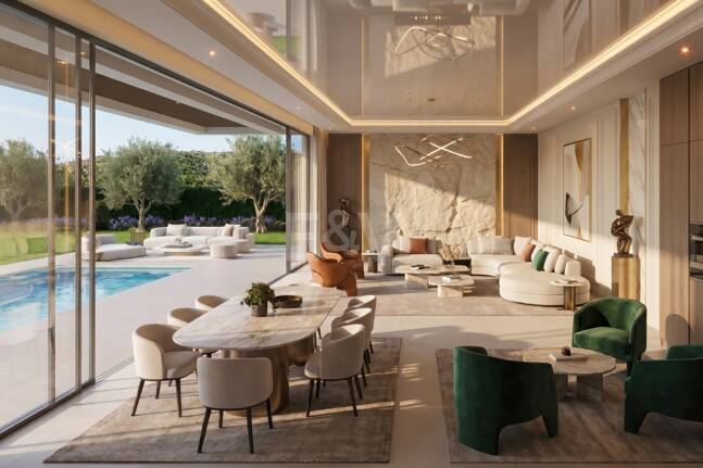 Turnkey Modern Designer Villa in Gated Community