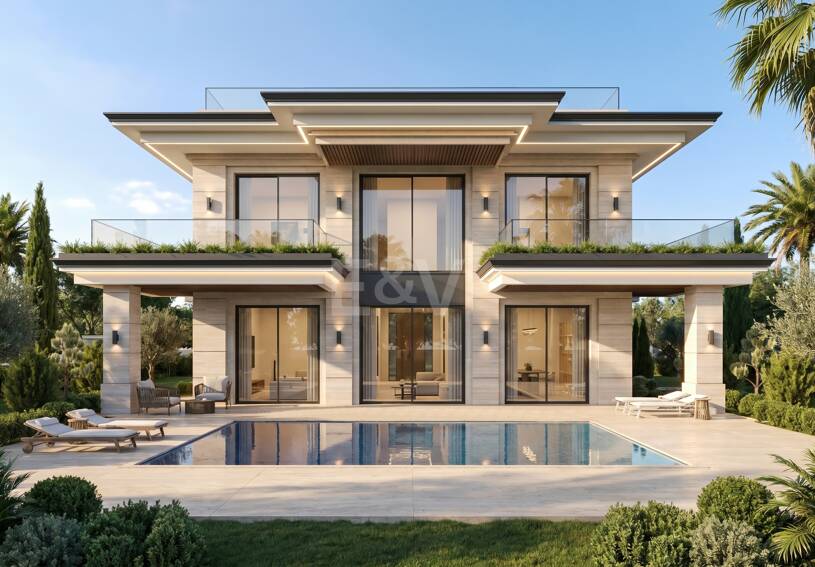 Turnkey Modern Designer Villa in Gated Community