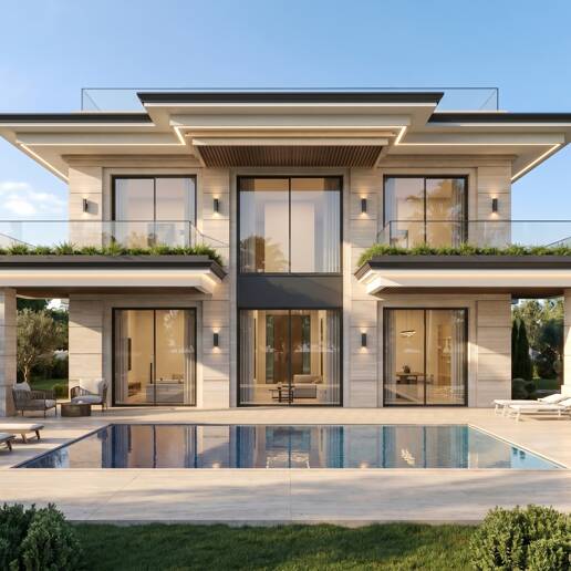 Turnkey Modern Designer Villa in Gated Community