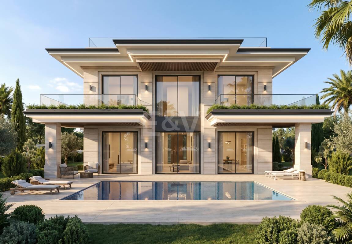 Turnkey Modern Designer Villa in Gated Community