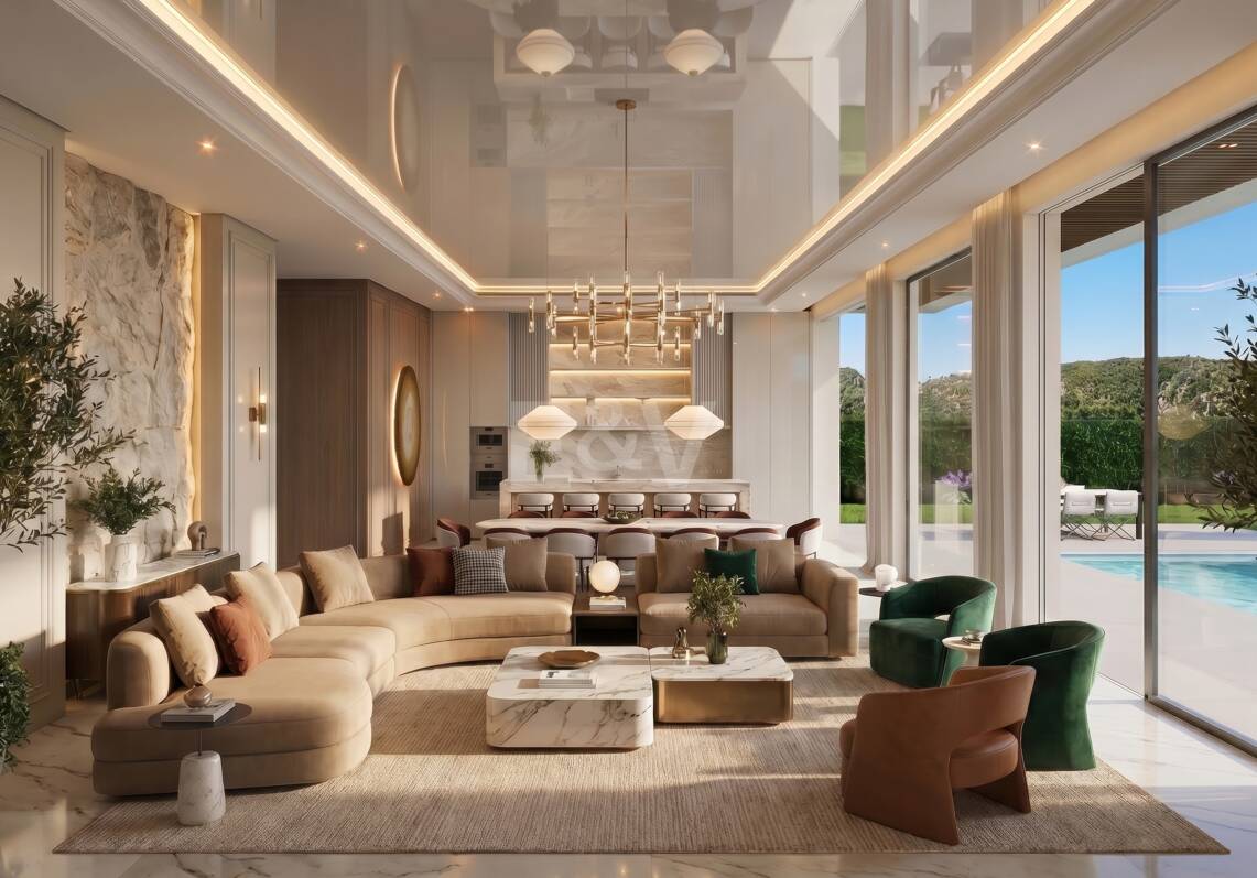 Exceptional Modern Designer Villa in Gated Community