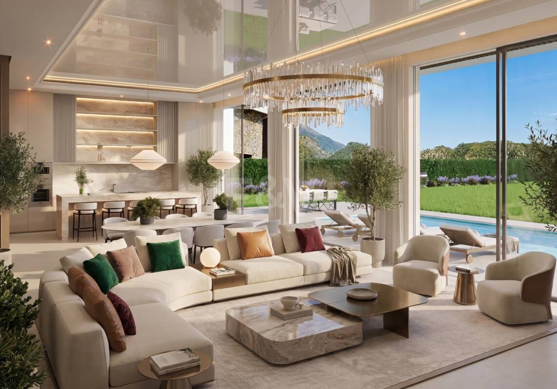 Exceptional Modern Designer Villa in Gated Community