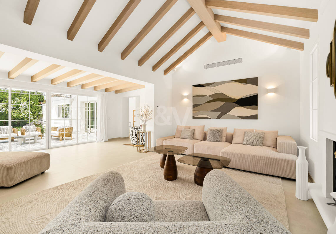 Exklusiver und voll möblierter Bungalow neben dem Golfclub Guadalmina