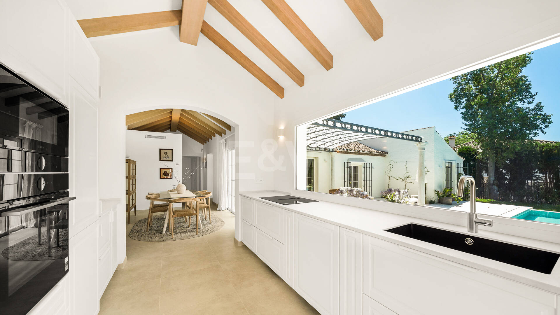Elegant Fully Furnished One-Level Villa Steps from the Golf Club