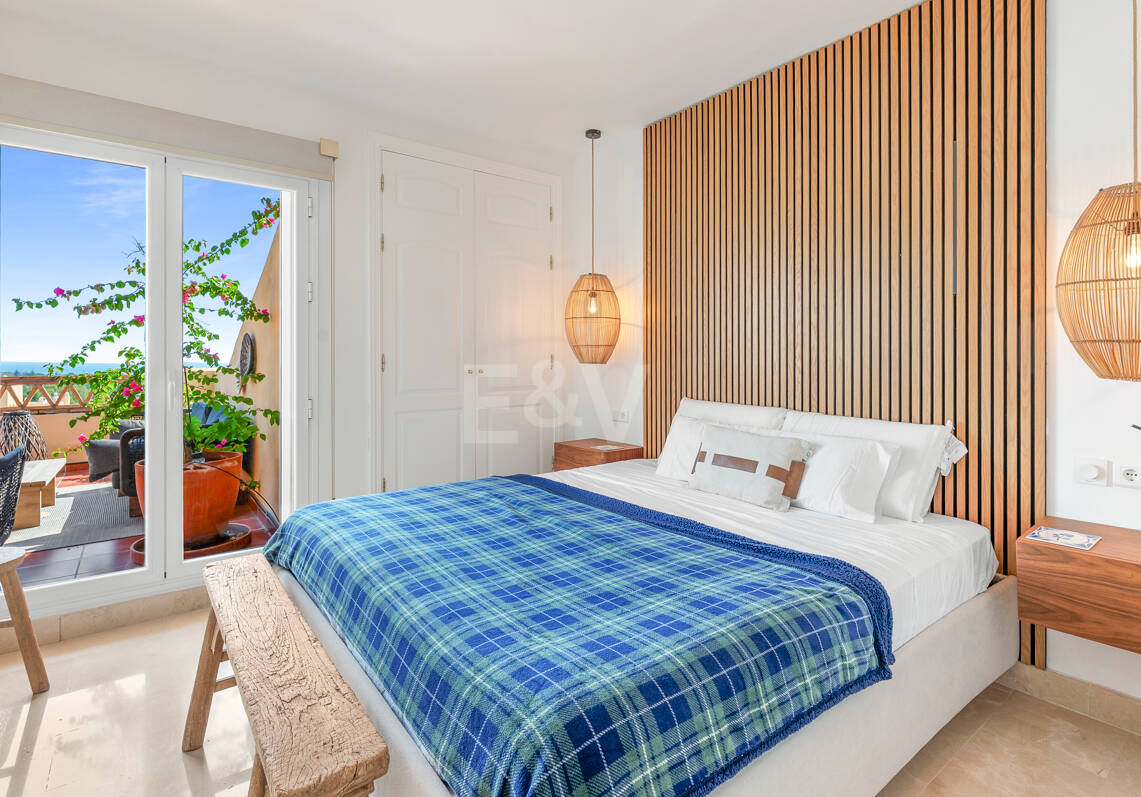 Ihr privater mediterraner Rückzugsort in Elviria – Langzeitmietwohnung mit Meerblick