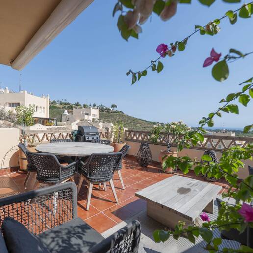 Ihr privater mediterraner Rückzugsort in Elviria – Langzeitmietwohnung mit Meerblick