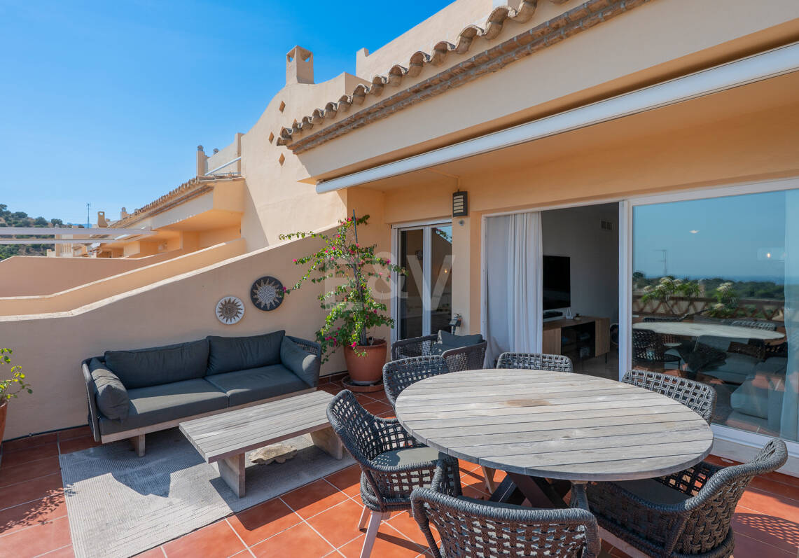 Ihr privater mediterraner Rückzugsort in Elviria – Langzeitmietwohnung mit Meerblick