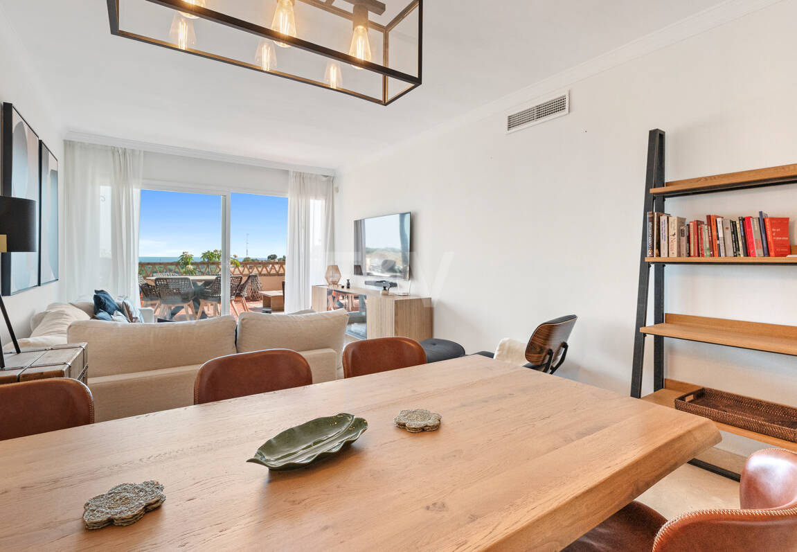 Ihr privater mediterraner Rückzugsort in Elviria – Langzeitmietwohnung mit Meerblick