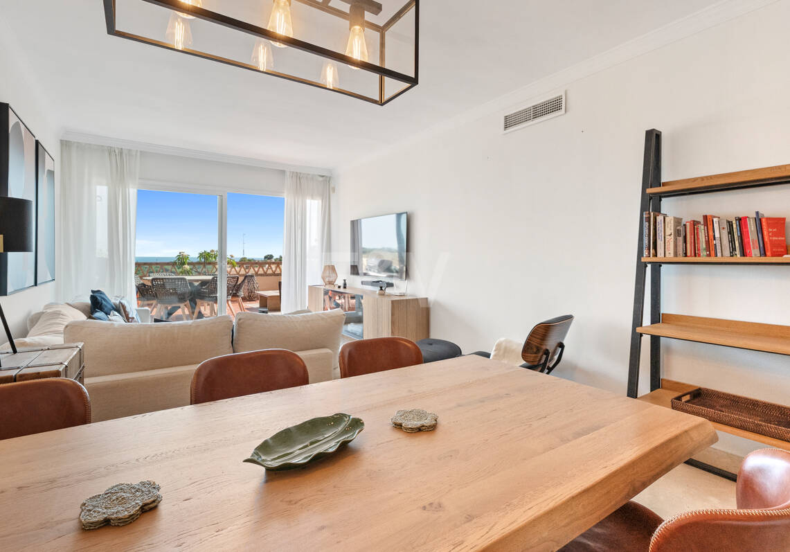 Ihr privater mediterraner Rückzugsort in Elviria – Langzeitmietwohnung mit Meerblick