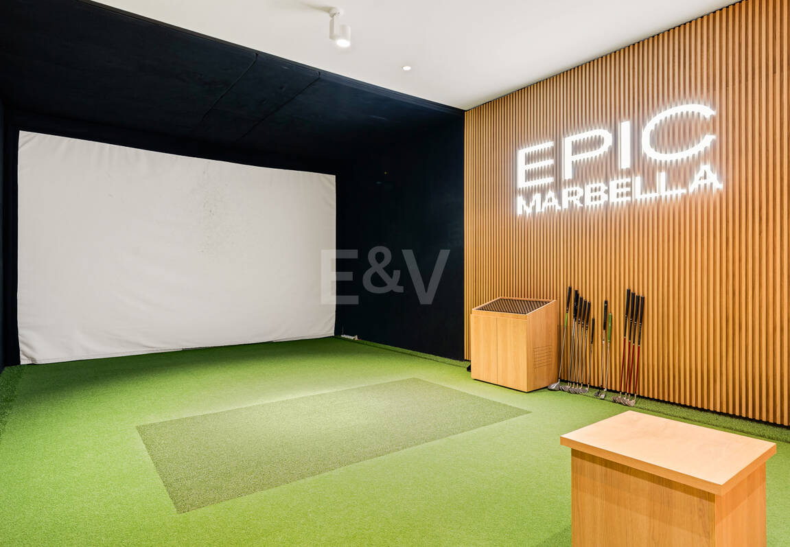 Exklusives Duplex-Gartenapartment in EPIC by Fendi Casa an der Goldenen Meile von Marbella