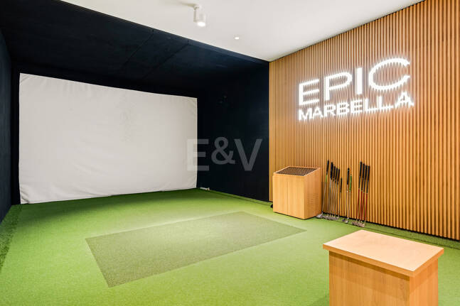 Exklusives Duplex-Gartenapartment in EPIC by Fendi Casa an der Goldenen Meile von Marbella