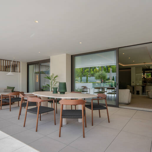 Exklusives Duplex-Gartenapartment in EPIC by Fendi Casa an der Goldenen Meile von Marbella