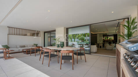 Turnkey Duplex Garden Apartment in EPIC by Fendi Casa on Marbella’s Golden Mile