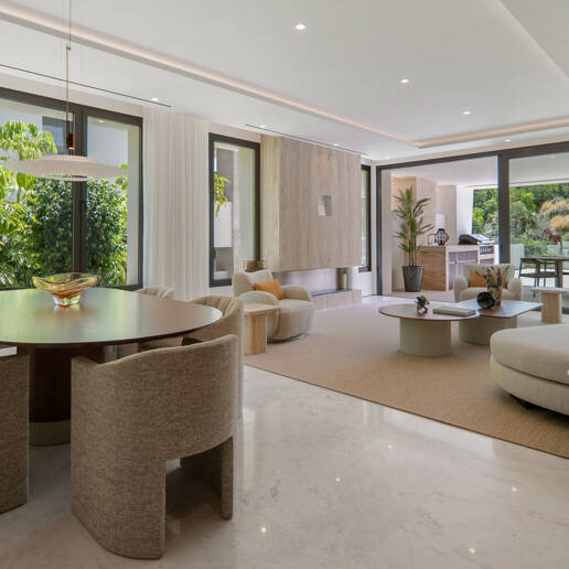Exklusives Duplex-Gartenapartment in EPIC by Fendi Casa an der Goldenen Meile von Marbella
