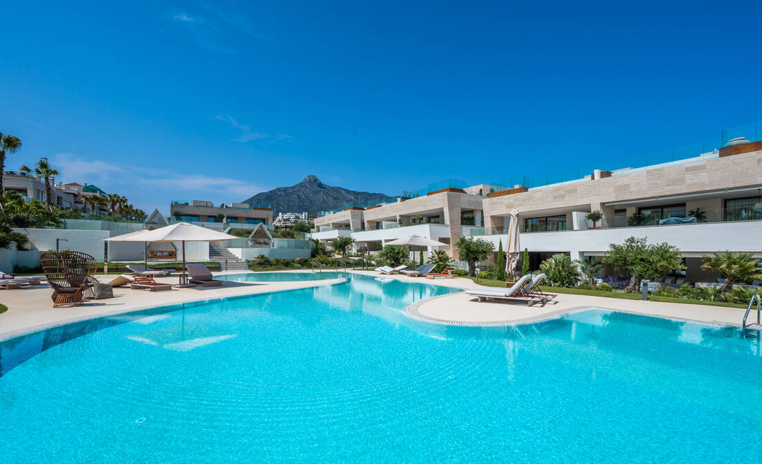 Tvåvåningslägenhet till salu i Marbella Golden Mile