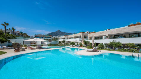 Turnkey Duplex Garden Apartment in EPIC by Fendi Casa on Marbella’s Golden Mile