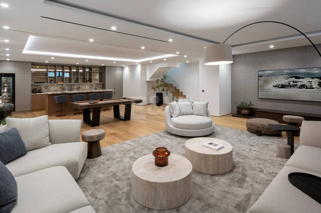 Exklusives Duplex-Gartenapartment in EPIC by Fendi Casa an der Goldenen Meile von Marbella