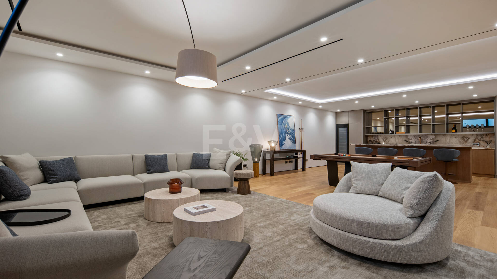 Exklusives Duplex-Gartenapartment in EPIC by Fendi Casa an der Goldenen Meile von Marbella