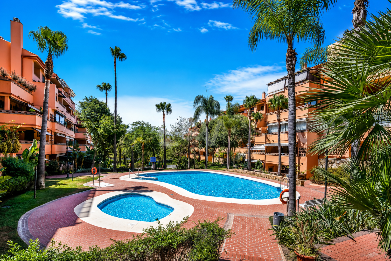 Enjoy Marbella's Golden Mile from this Bright Sea View Apartment