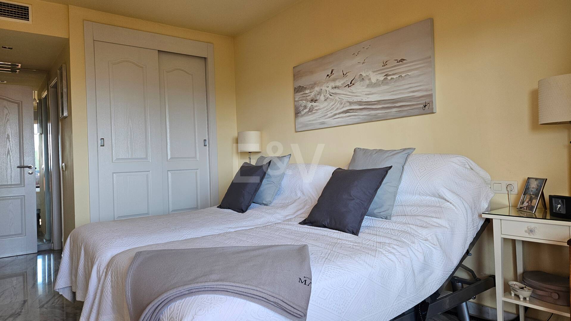 Enjoy Marbella's Golden Mile from this Bright Sea View Apartment