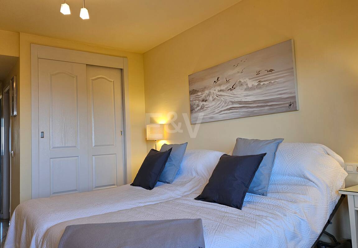 Enjoy Marbella's Golden Mile from this Bright Sea View Apartment