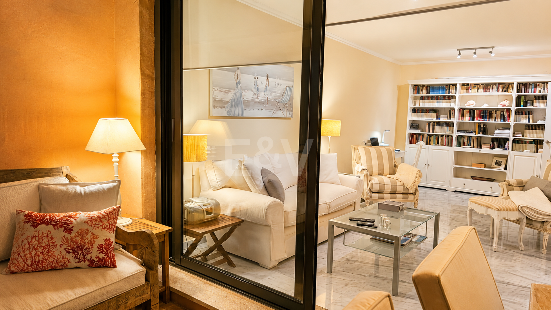 Enjoy Marbella's Golden Mile from this Bright Sea View Apartment