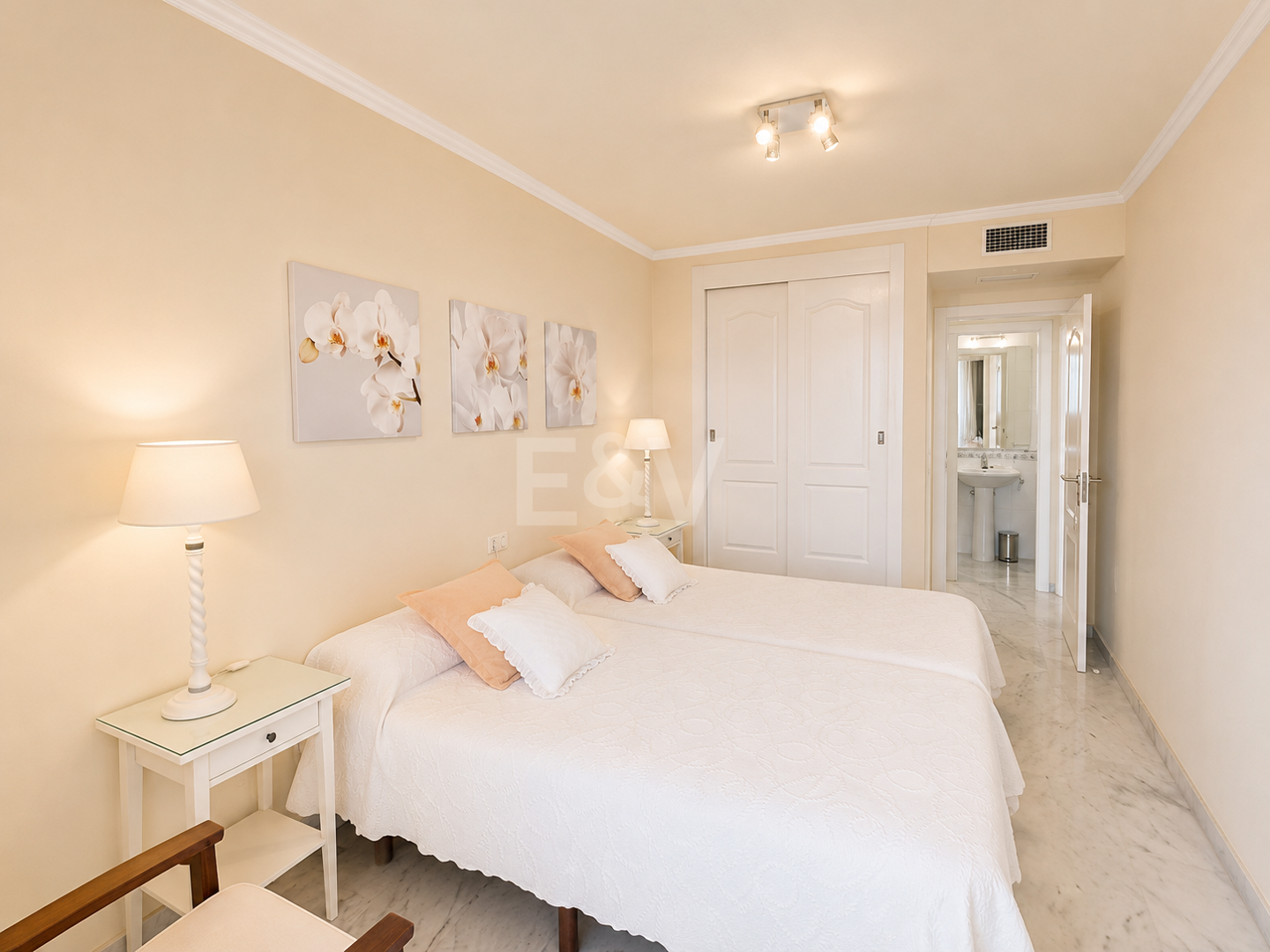 Enjoy Marbella's Golden Mile from this Bright Sea View Apartment
