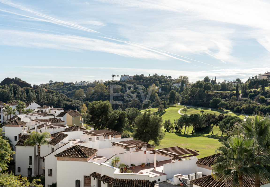 Exquisite Corner Penthouse with Golf and Mountain Views