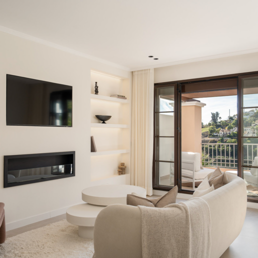Exquisite Corner Penthouse with Golf and Mountain Views